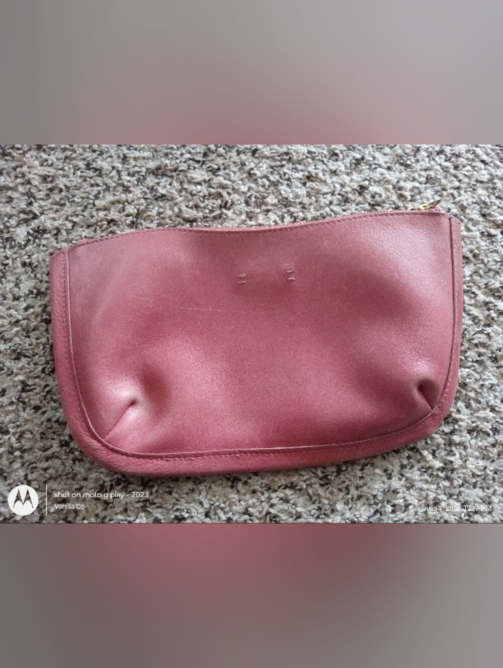 Madewell The Sydney Clutch Bag Vintage Quartz Small - Picture 5 of 13
